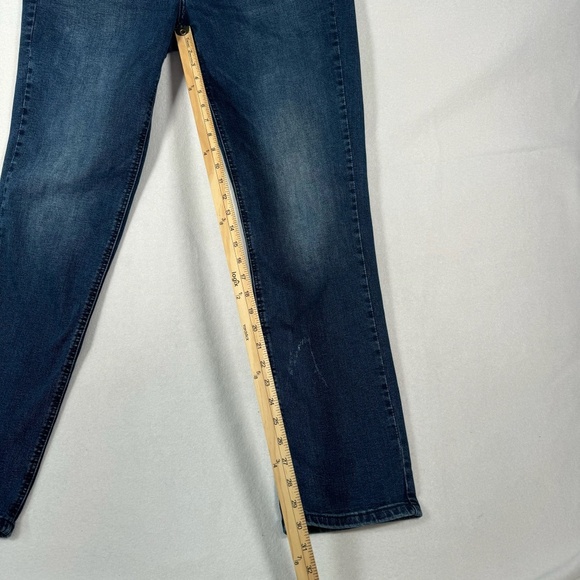 Levis Jeans Mens 33X34 Blue 541 Straight Leg High Rise Dark Wash - Picture 8 of 13